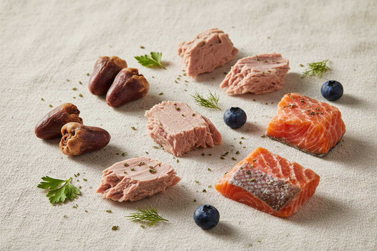 Gefriergetrocknete Snacks