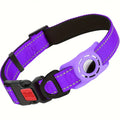 AirTag Hundehalsband – Reflektierendes, gepolstertes Halsband mit AirTag-Halter