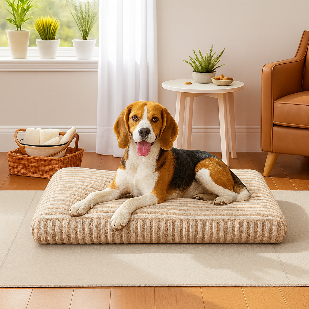 Karl der Kuschlige | waschbares Premium Hundebett