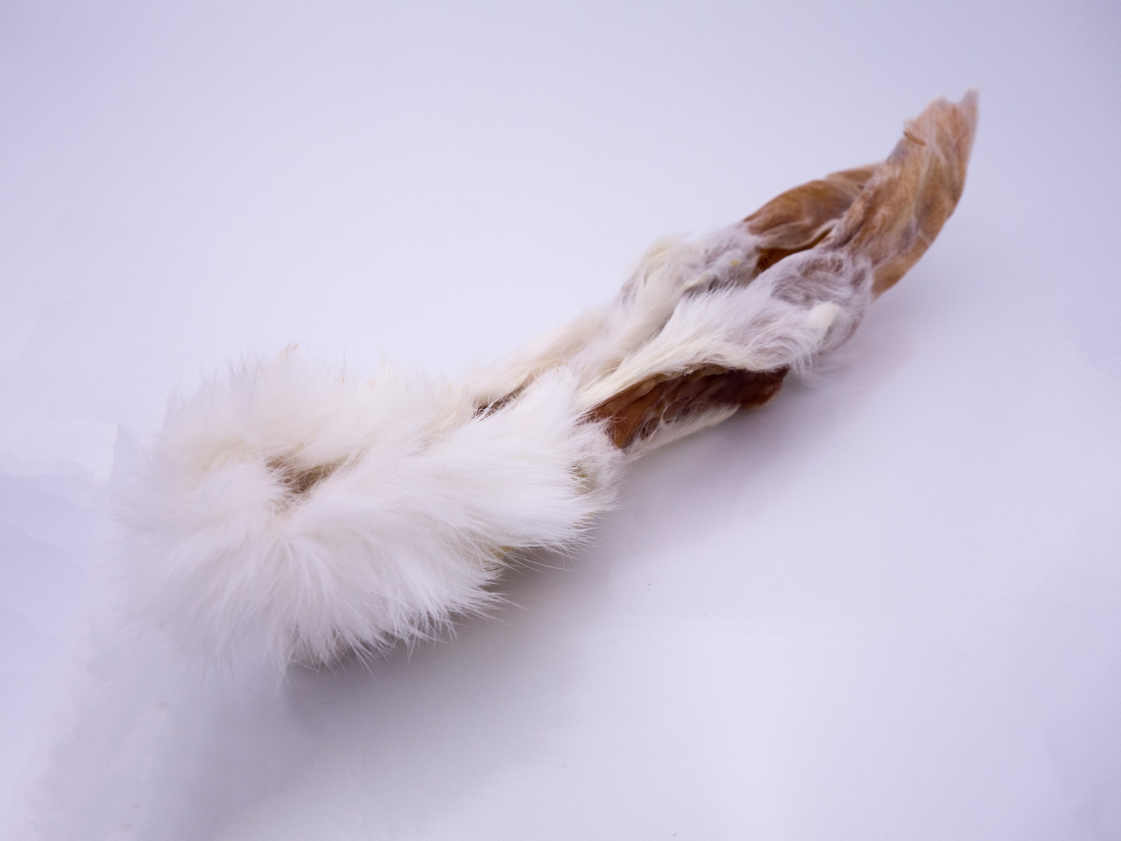 Kaninchenohren mit Fell | Natürlicher & gesunder Kauspaß