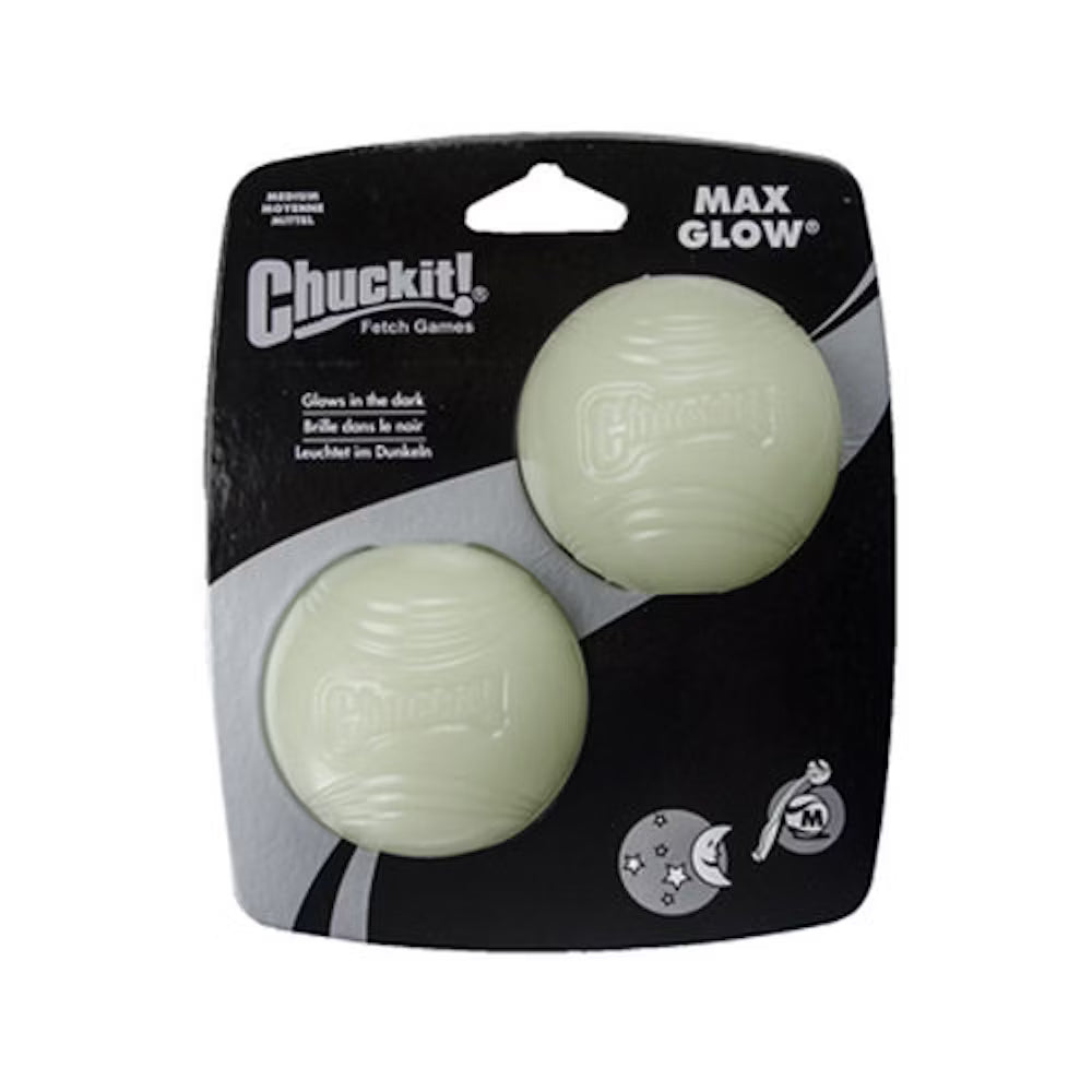 Chuckit! Max Glow Ball | 2er Pack M