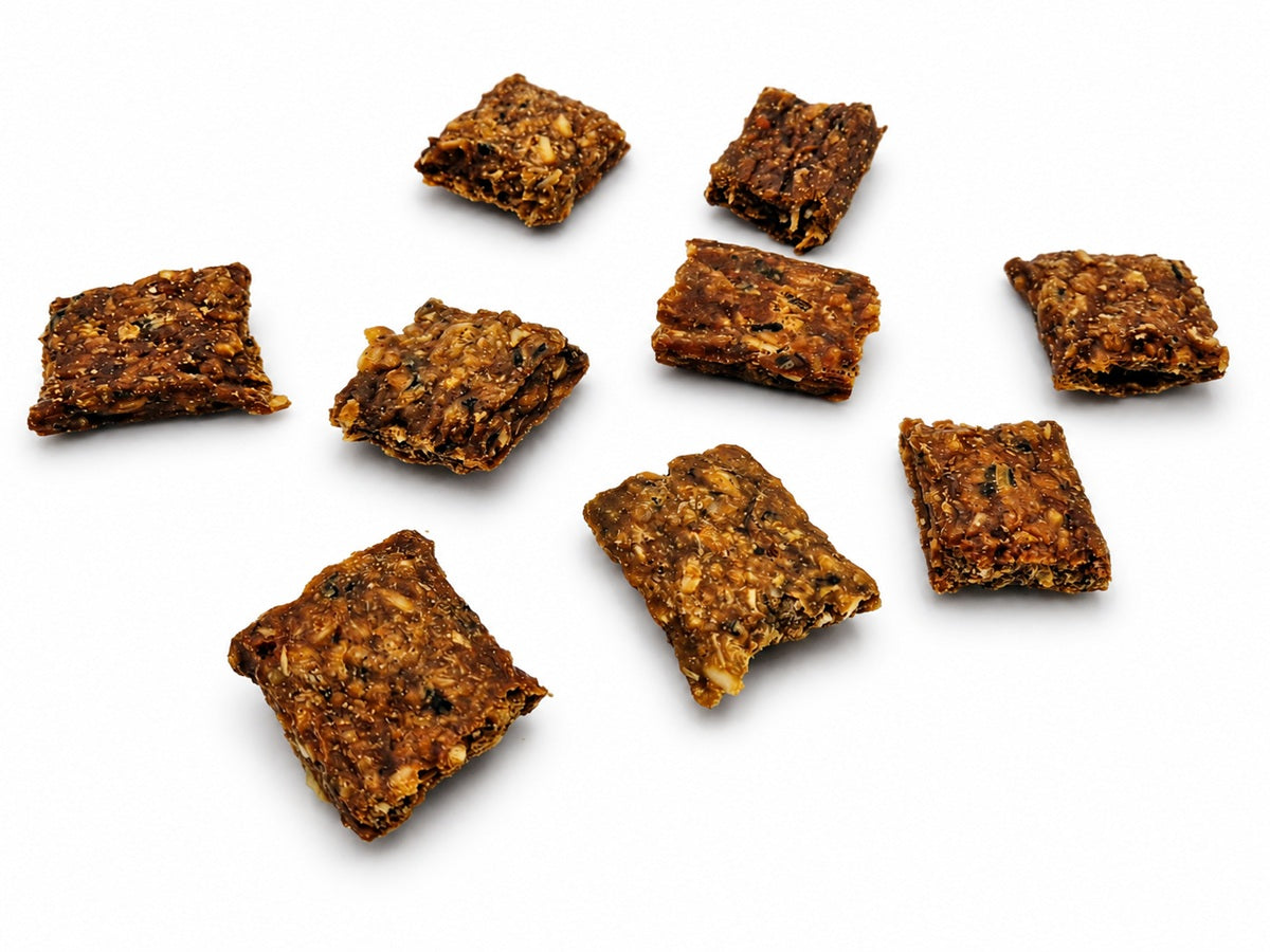Wels Crunchies, knuspriger Fischsnack aus deutscher Aquakultur